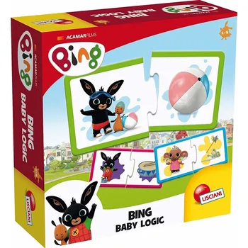 puzzle pro nejmenší Lisciani Puzzle dvojice Bing