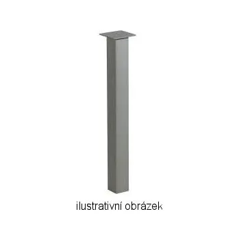 Stolová podnož Mila Design stolová noha ST722 stříbrná polomat 70x70