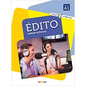Francouzský jazyk Édito A1 + CD a DVD - É. Heu, J.-J. Mabilat [FR] (2016, brožovaná)