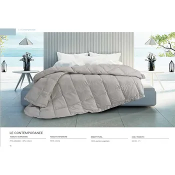 Přehoz na lůžko Luxusní přehoz z prachového peří Cod. 5312C - 180x260cm