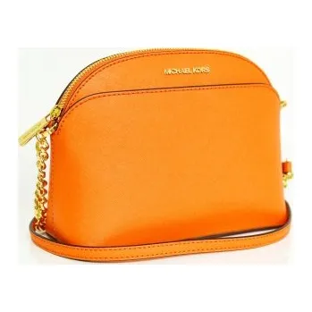 Michael Kors dámská kabelka CROSSBODY JET SET TRAVEL 35S9GTVC2L MD DOME TANGERINE LEATHER Michael Kors 35S9GTVC2L