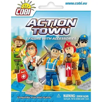 Stavebnice COBI COBI Action Town 1852 Figurka v sáčku
