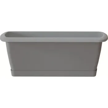 PROSPERPLAST Truhlík s miskou RESPANA SET šedý kámen 78,6 cm