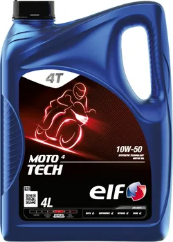 Motorový olej ELF Moto 4 Tech 10W-50 4 l