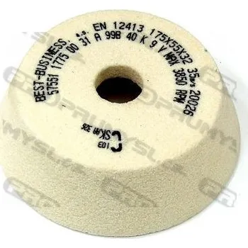 Brusný kotouč Brousící kotouč miskovitý, BRUSIVO, 429759 /57551 1020.0915/ - T11 - 100/71x40x20 - 8x10x56 mm