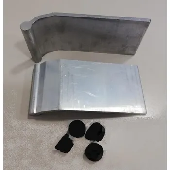 Nakládací rampa pro vozidlo Náhradní ALU zarážky, konzole k hliníkovým nájezdům 1 sada (LT Machines)