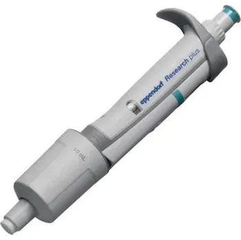 Pipeta Laboratorní pipeta Eppendorf Research Plus nastavitelná 1 - 10 ml s možností akreditované kalibrace