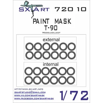 Plastikový model SX-ART 1/72 T-90 Painting Mask (MODELCOLLECT)