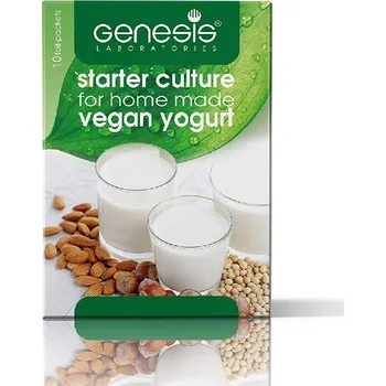 Veganská jogurtová kultura Veganský jogurt 10 sáčků, 1 sáček na 1 l sojového mléka