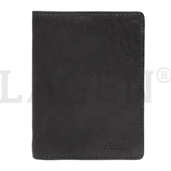 Peněženka LAGEN | Pánská kožená peněženka LAGEN 2103 černá | allBAGS.cz