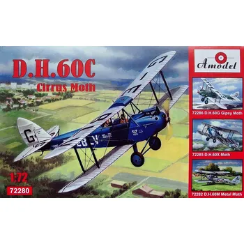 Plastikový model A model 1/72 D.H. 60C Cirrus Moth