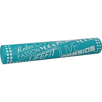podložka na cvičení Lifefit Gymnastická podložka SLIMFIT, 173x58x0.4cm, světle tyrkysová