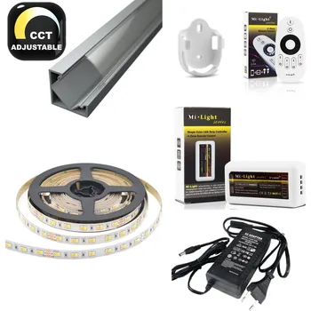 LED páska Ledshopik LED sestava CCT-CORNER pod kuchyňskou linku - 12W/m - Délka 1m