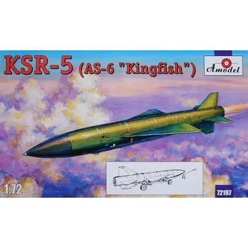 Plastikový model A model 1/72 KSR-5 (AS-6 'Kingfish')