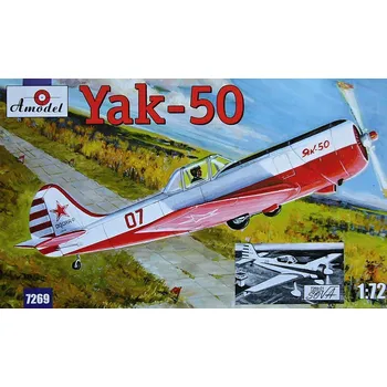 Plastikový model A model 1/72 Yak-50/52 (Limited Edition)