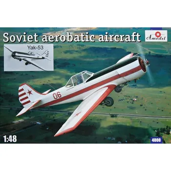 Plastikový model A model 1/48 Yak-53 Soviet aerobatic aircraft