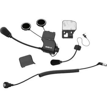 Interkom na motorku Držák na přilbu s příslušenstvím pro headset 20S (H-D) SENA Black