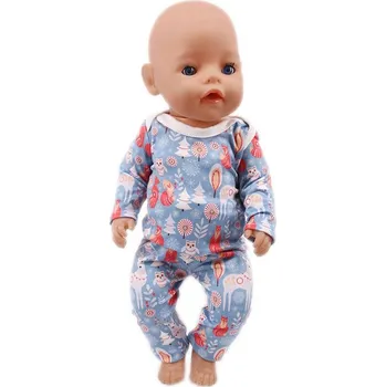 Oblečky pro American girl a Baby Born 43 cm Varianty: Pyžamo les