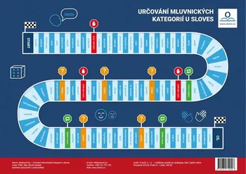 Desková hra Slovesa: Desková didaktická hra - Martin Staněk (2020)