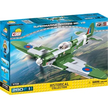 Stavebnice COBI COBI World War II 5708 Supermarine Spitfire MK. VB