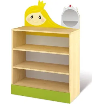 Dětská skříň Skříň policová (zlatovláska, HRAD)