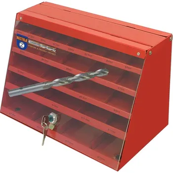 Vrták NÁSTROJE CZ Prodejní box malý 1,00-13,00x0,5 DIN338RTi HSSCo5 205 kusů