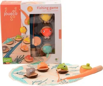 Dřevěná hračka Jouéco Magnetická hra rybaření