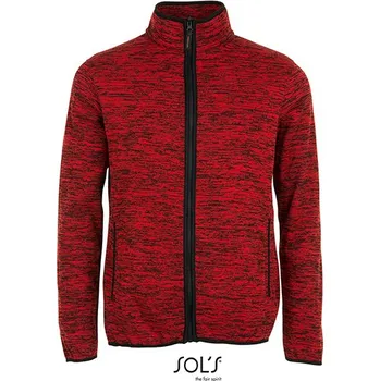 Pánská móda Fleecová mikina Sols LP01652 (Turbo Polar Fleece Full Zipp)