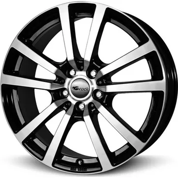 Alu kolo Alu disk Brock RC25T 7x17, 5x112, 66.6, ET51 Schwarz Glanz Voll-Poliert (SGVP)