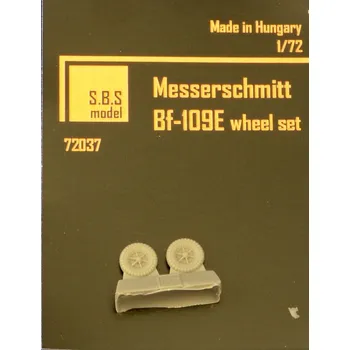 Plastikový model S.B.S model 1/72 Messerschmitt Bf-109E wheel set (AIRFIX)