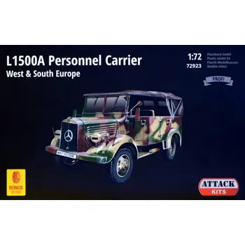 Plastikový model Attack Hobby Kits 1/72 L1500A Personnel Carrier West & South Europe