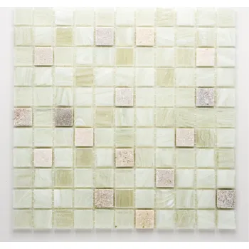 Obklad Mozaika, sklo, kámen 25x25mm