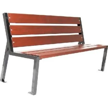 Zahradní lavice Kovová lavička VERONIKA 150 cm Volně stojící