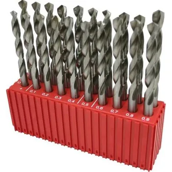 Vrták NÁSTROJE CZ Sada vrtáků 20 dílů MODUL 10,00-11,90x0,1mm CZ002 HSS, plast