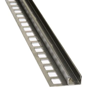 Nespádová lišta pro vložení skla 11mm, vnitřní 11mm, 250cm