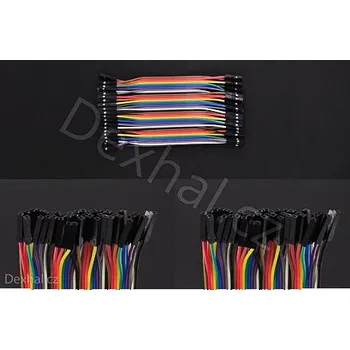 Centrální jednotka pro chytrou domácnost Propojovací pinový kabel Samice-Samice Dupont 40ks délka 10 cm