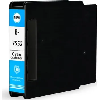 Epson T7552 azurová (cyan) kompatibilní cartridge