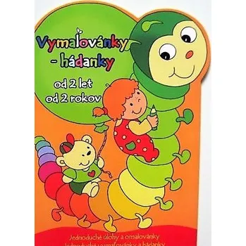 omalovánky Vymalovánky-hádanky,vykrajované od 2 let
