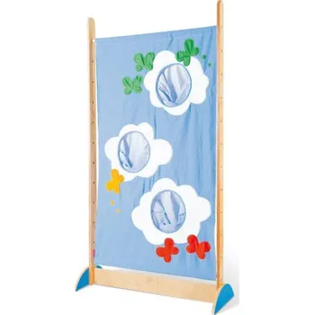 Paraván Barevný paraván OBLÁČKY