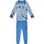 Chlapecké pyžamo - KUGO MP1318, modrá Barva: Modrá, Velikost: 80
