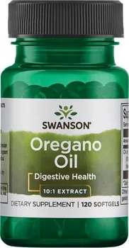Přírodní produkt Swanson Oregano Oil 150 mg 120 kps.