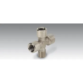 Příslušenství ke kompresoru Šroubení křížové poniklované G 1/4"a - 3x G 1/4"i