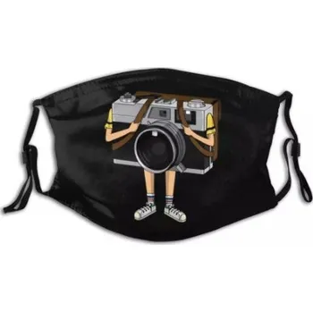 rouška Rouška pro fotografy Camera s 2 filtry (dvouvrstvá upravitelná rouška s kapsou pro přídavný filtr)
