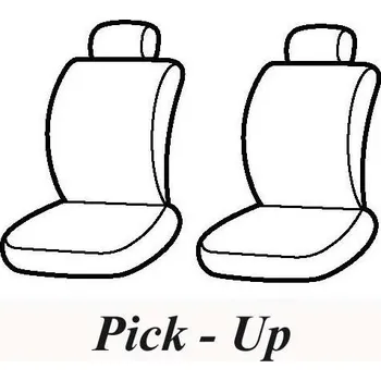 Potah sedadla Automega Autopotahy PEUGEOT BIPPER, 2 místa, od r. 2007, Dynamic žakar tmavý