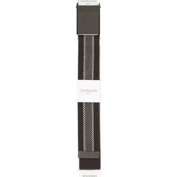 Opasek Calvin Klein CK Webbing Belt, Black, pánské