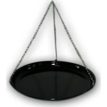 Pekáč na oheň / opékací mísa - menší (Szelet-flekkensütő zománcos)