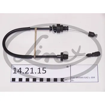 Lanko parkovací brzdy Lanko plynu, , 46463149, 46466149, LINEX, 14.21.15