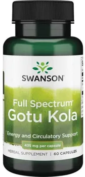Přírodní produkt Swanson Gotu Kola 435 mg 60 cps.