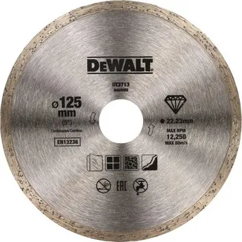 Řezný kotouč Dia řezný kotouč 125mm Laser4 na obklady a dlažbu DeWALT DT3713