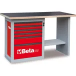 STŮL SERVISNÍ-MODEL 5900 C59C ČERVENÁ